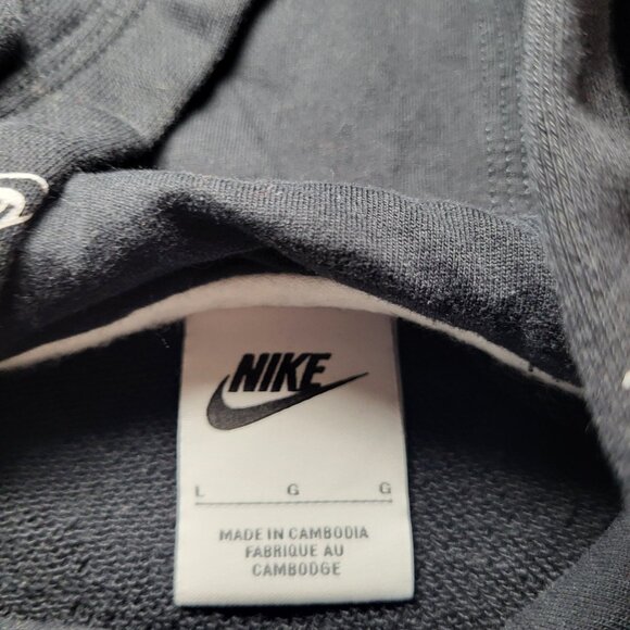 Nike Swoosh Boy's Hoodie Logo Sweatshirt - Picture 5 of 7